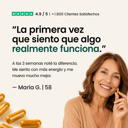 Cúrcuma Activa 95 — El suplemento que tu cuerpo por fin puede aprovechar
